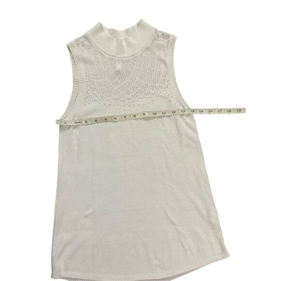 RVCA Eyefix Tunic in Vintage White sz Small sleeveless tank - Picture 5 of 10